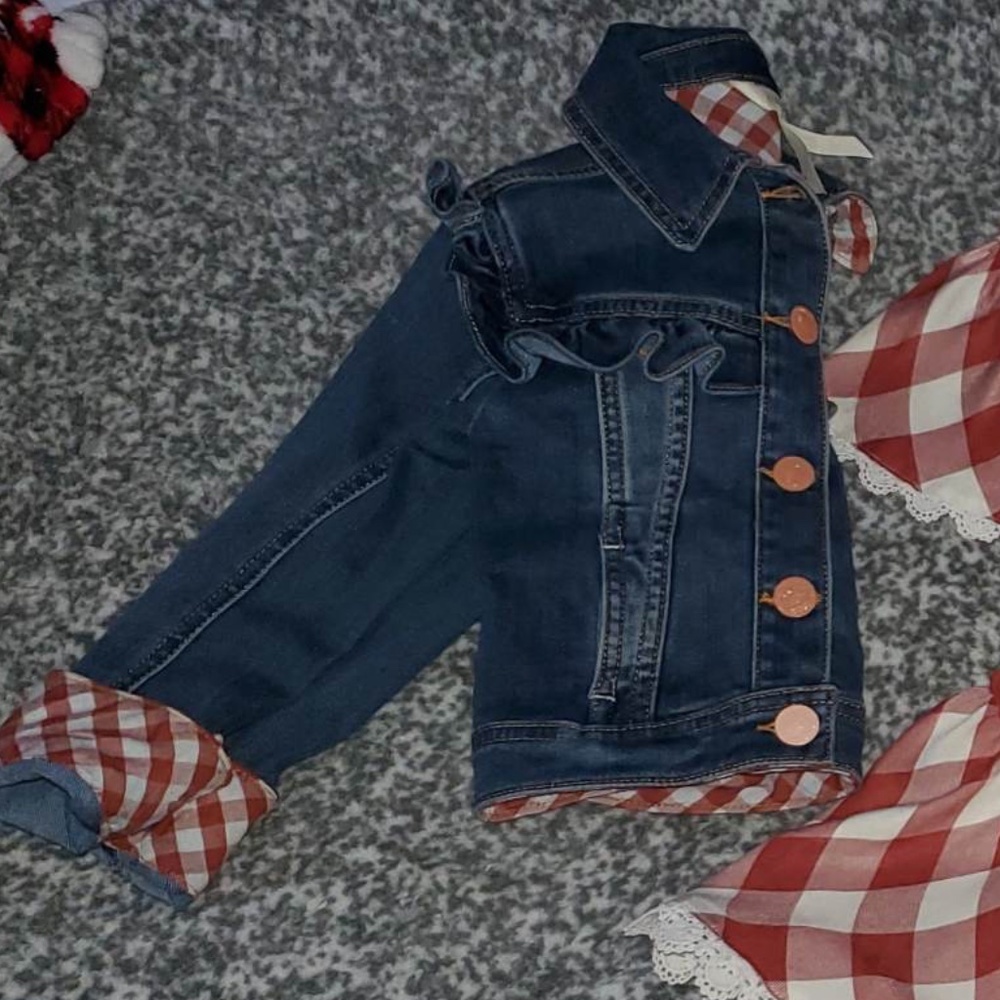 Matilda Jane Blue Jean Jacket VGUC Size 6